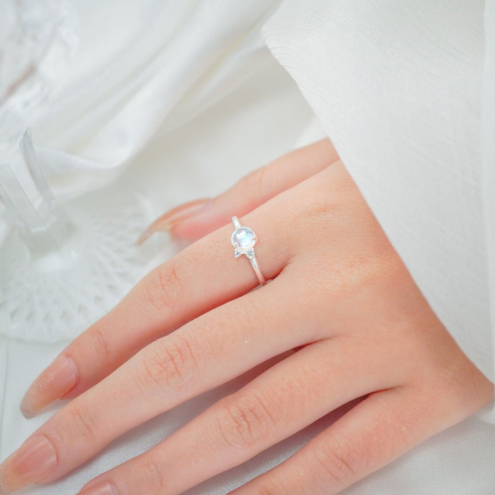 Moonstone Ring Silver - 8343SV