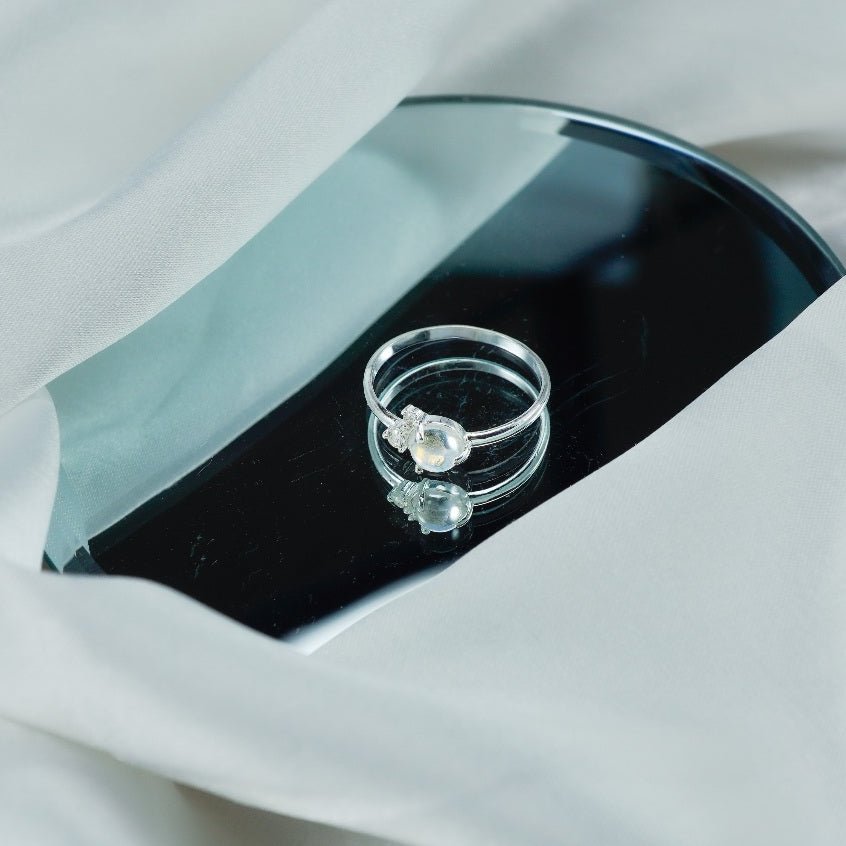 Moonstone Ring Silver - 8343SV