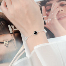 Vòng tay bạc nữ LAMY Fashionable Flower Bracelet Silver CDE2199