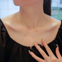 Dây chuyền bạc nữ CDE Circle Toggle Silver Necklace CDE6313