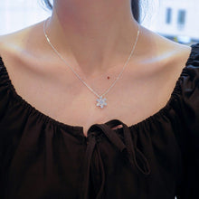 Dây chuyền LAMY Teardrop Snowflakes Silver Necklace CDE6310