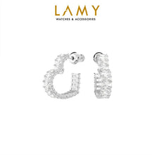 Khuyên tai LAMY Matrix Hoop Silver Earrings CDE3140