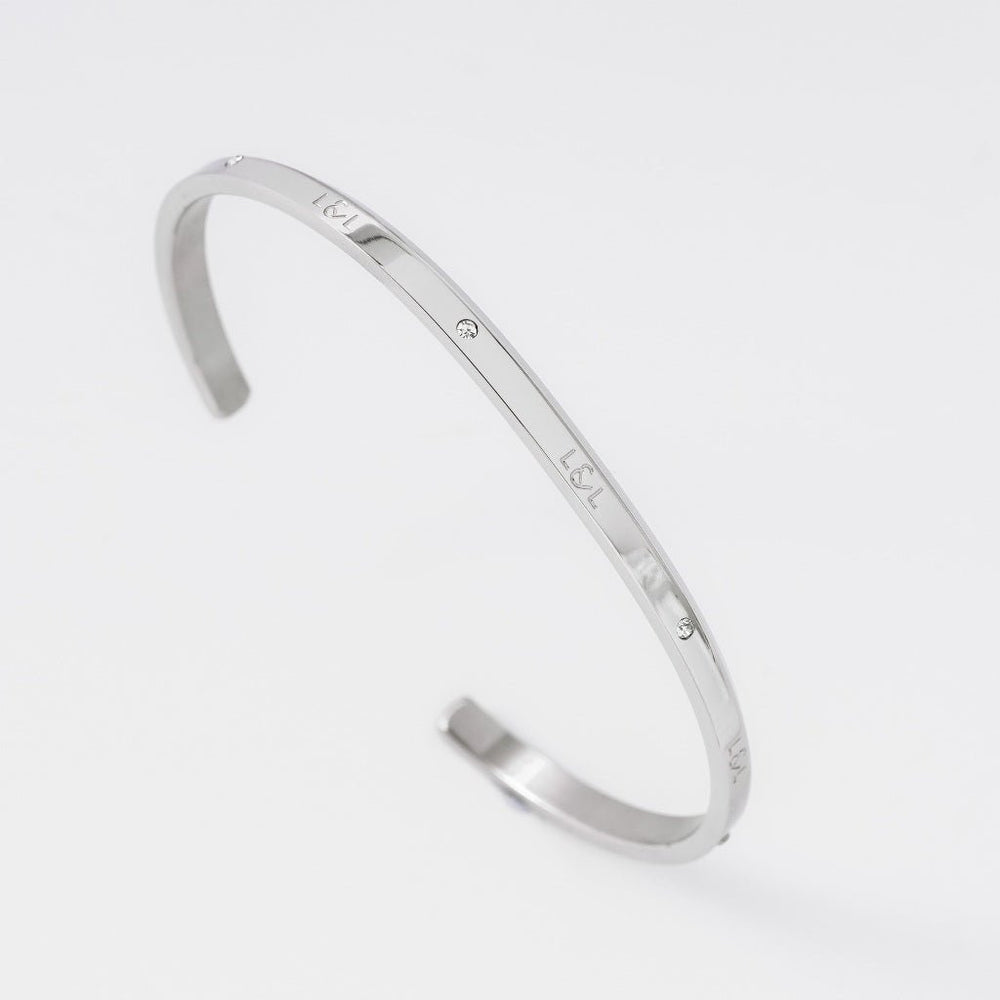 Lyz & Liam Lumine Cuff Silver