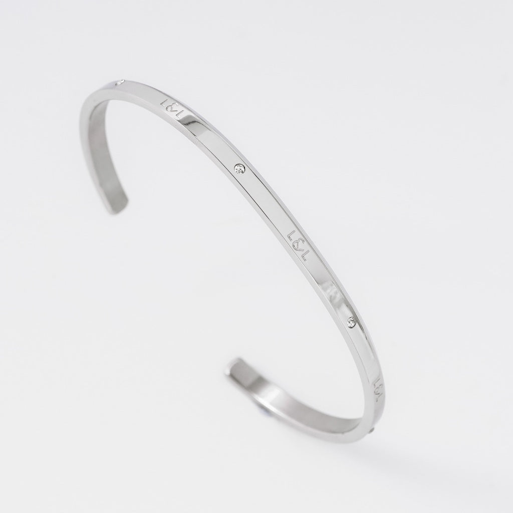 Lyz and Liam Lumine L&L Cuff Silver LL2240SV