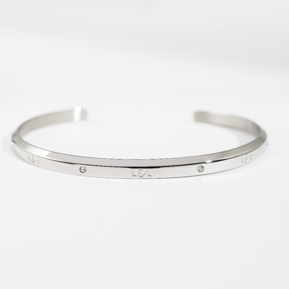 Lyz & Liam Lumine Cuff Silver