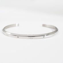 Vòng tay Lyz and Liam Lumine L&L Cuff Silver LL2240SV