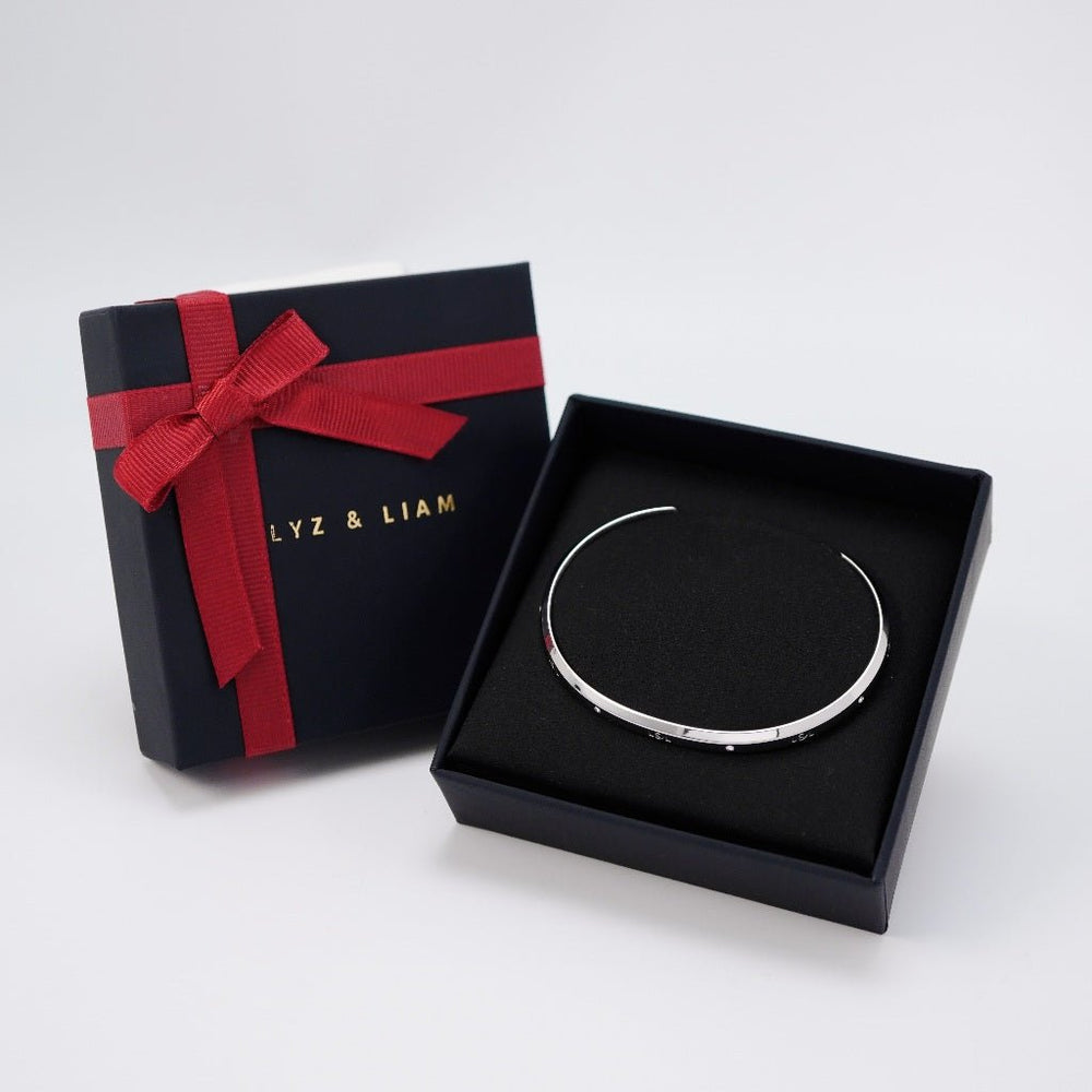 Lyz & Liam Lumine Cuff Silver