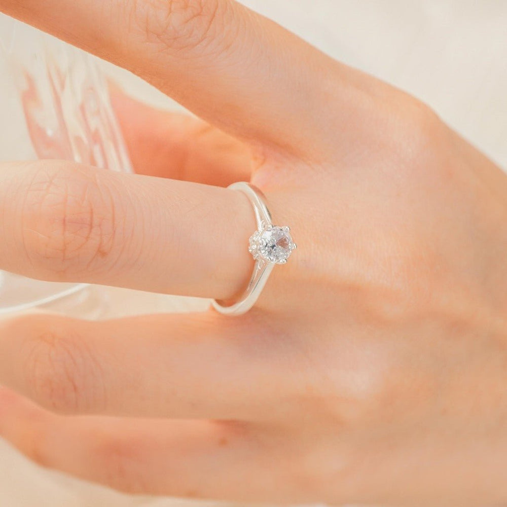Flower-shaped Ring