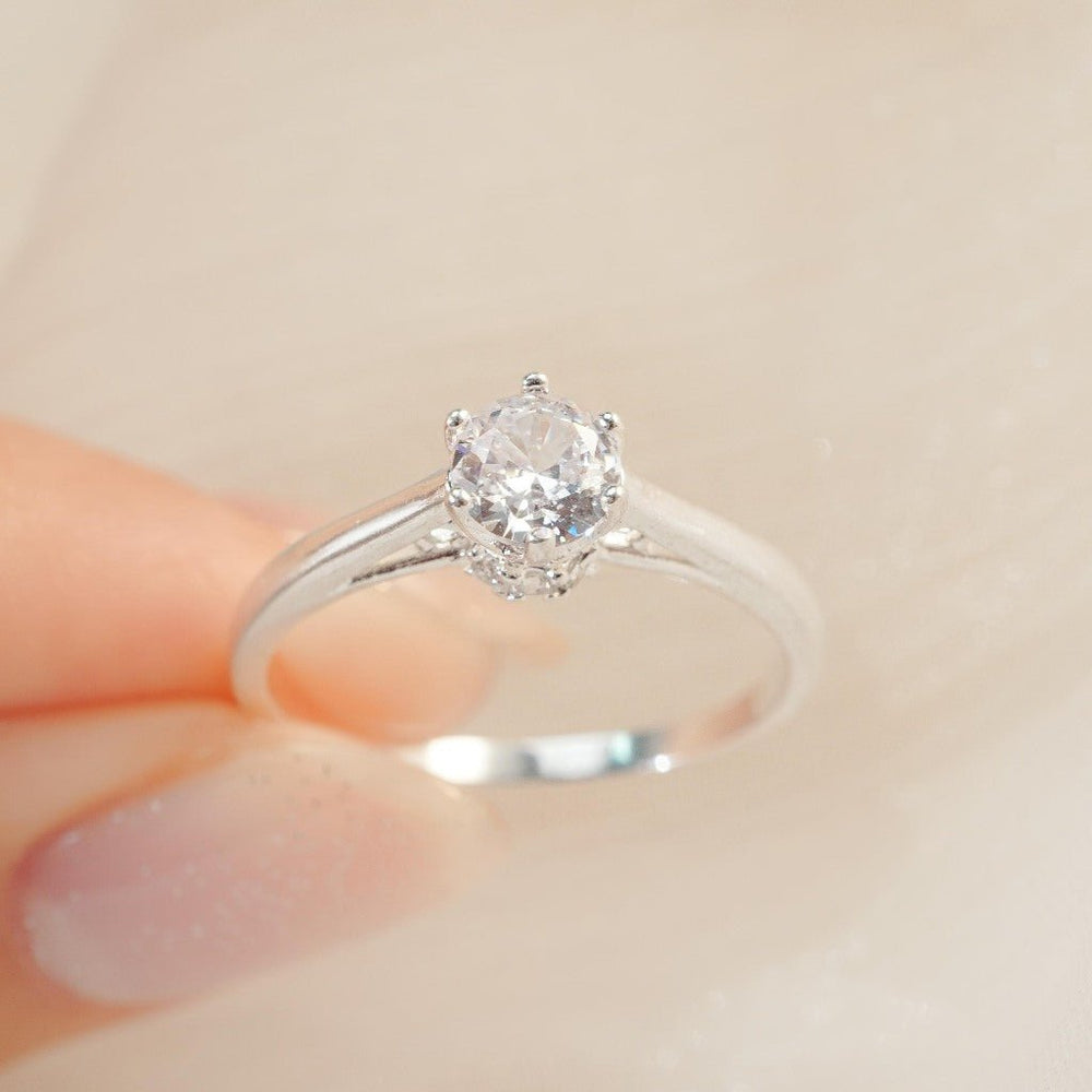 Flower-shaped Ring