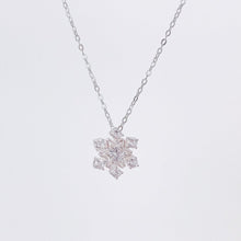 Dây chuyền LAMY Teardrop Snowflakes Silver Necklace CDE6310