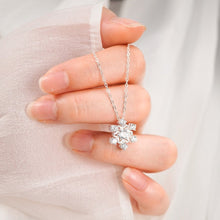 Dây chuyền LAMY Teardrop Snowflakes Silver Necklace CDE6310