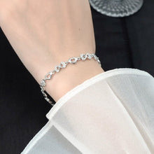 Vòng tay LAMY Hourglass Heart Silver Bracelet CDE2196