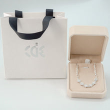 Vòng tay LAMY Stone Snowflake Silver Bracelet CDE2197