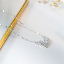 Dây chuyền LAMY Luxury Swan Pendant Silver Necklace CDE6244