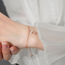 Vòng tay LAMY Crystal Teddy Bear Women's Rose Gold Bracelet CDE2243RG