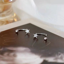 Khuyên tai LAMY Twinkle Star Silver Earrings CDE3271SV