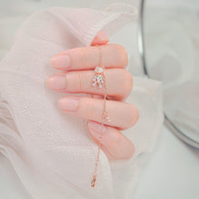 Vòng tay LAMY Crystal Teddy Bear Women's Rose Gold Bracelet CDE2243RG