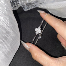 Vòng tay LAMY Lucky Leaf Clover Silver Women's Bracelet CDE2193