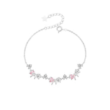 Vòng tay LAMY Crystal Bow Silver Bracelet CDE2255SV