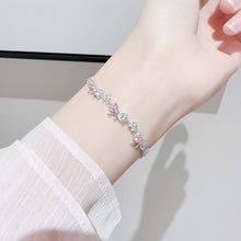 Vòng tay LAMY Crystal Bow Silver Bracelet CDE2255SV
