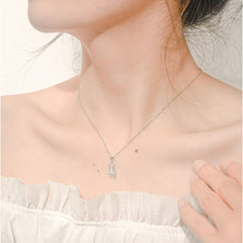 Dây chuyền LAMY Crystal Teddy Bear Children Silver Women's Necklace CDE6391SV