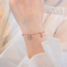 Vòng tay LAMY Lucky Four Leaf Star Rose Gold Bracelet  CDE2241RG