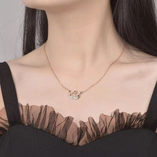 Dây chuyền LAMY Swan Couple Necklace Rose Gold CDE6399RG