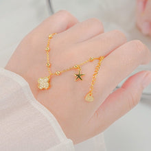 Vòng tay LAMY Lucky Four Leaf Star Rose Gold Bracelet  CDE2241RG