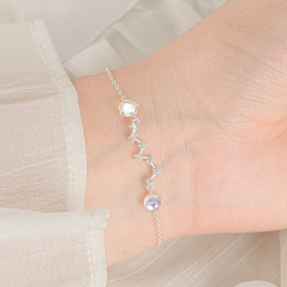 Star Moonstone Bracelet Silver - 2221SV