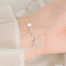 Vòng tay LAMY Star Moonstone Bracelet Silver CDE2221SV