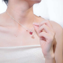 Dây chuyền bạc LAMY Sparkling Love Red Necklace Silver CDE6132RD