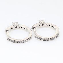 Khuyên tai LAMY Sparkling Hoop Earrings Silver CDE3055SV