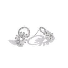 Khuyên tai LAMY Flower Stud Silver Earrings CDE3259SV