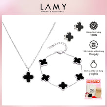 Bộ quà tặng trang sức LAMY Dual Lucky Leaves Silver-Black