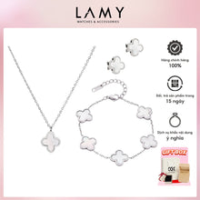Bộ quà tặng trang sức LAMY Dual Lucky Leaves Silver-White