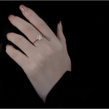 Nhẫn kim cương Moissanite 5,5mm được chứng nhận GRA CDEDR007 - Sản phẩm được chứng nhận chính hãng