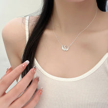 Dây chuyền LAMY Swan Couple Necklace Silver CDE6399SV