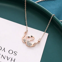 Dây chuyền LAMY Swan Couple Necklace Rose Gold CDE6399RG