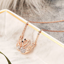 Dây chuyền LAMY Swan Couple Necklace Rose Gold CDE6399RG