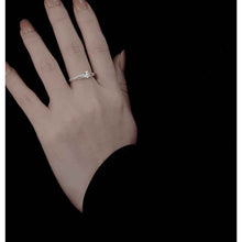 Nhẫn nữ LAMY kim cương Moissanite 0,5 Carat Wedding Lover DR009