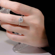 GRA Certified 6mm Moissanite Diamond Ring CDEDR015 - Authentic Certified Product