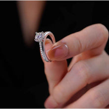 GRA Certified 6mm Moissanite Diamond Ring CDEDR017 - Authentic Certified Product