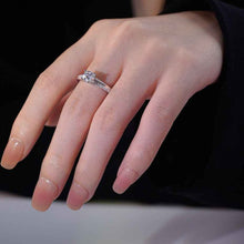 GRA Certified 6mm Moissanite Diamond Ring CDEDR017 - Authentic Certified Product