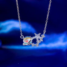 Dây chuyền LAMY Crystal Ball Moonstone Silver Necklace CDE6352