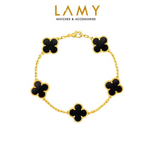 Vòng tay LAMY Five Four Leaf Clovers Bracelet Silver CDE2026RG.BL