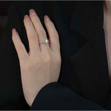 GRA Certified 5mm Moissanite Diamond Ring CDEDR025 - Authentic Certified Product