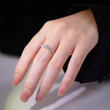 Nhẫn kim cương Moissanite 4,5mm được chứng nhận GRA CDEDR019 - Sản phẩm được chứng nhận chính hãng