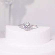 GRA Certified 6mm Moissanite Diamond Ring CDEDR015 - Authentic Certified Product