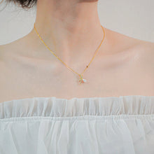 Dây chuyền LAMY Bow Charm Gold Women's Necklace CDE6387GG