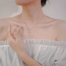 Dây chuyền LAMY Sparkling Herbarium Circle Necklace Silver CDE6388SV